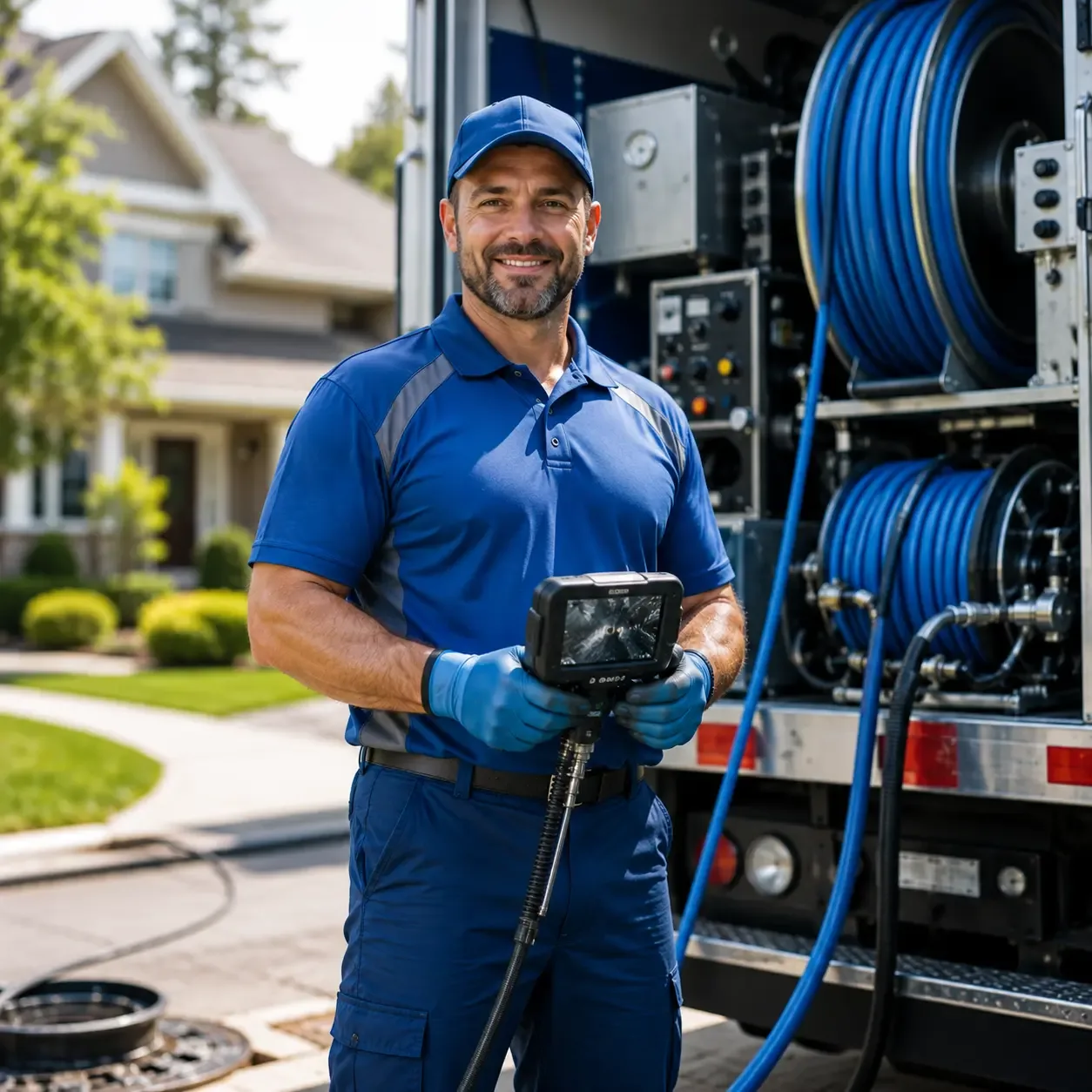 Local outdoor drain cleaning specialists in Hewett, WV